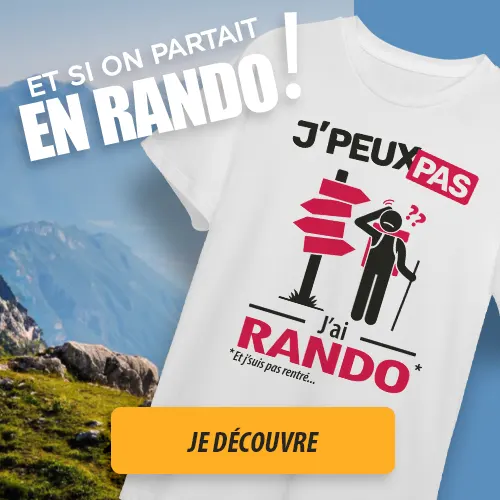 Et si on partait en rando avec ce nouveau t-shirt ?