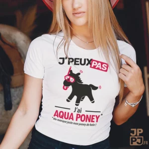 Le t-shirt pas cher Je Peux Pas J'ai AquaPoney