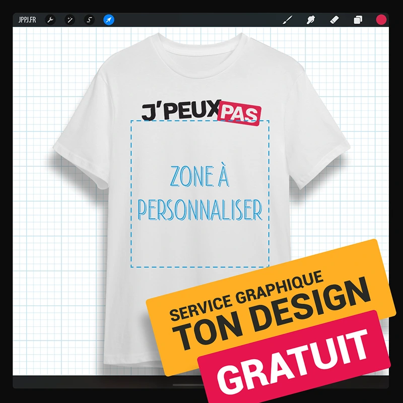 Service graphique pour obtenir ton design de t-shirt gratuit