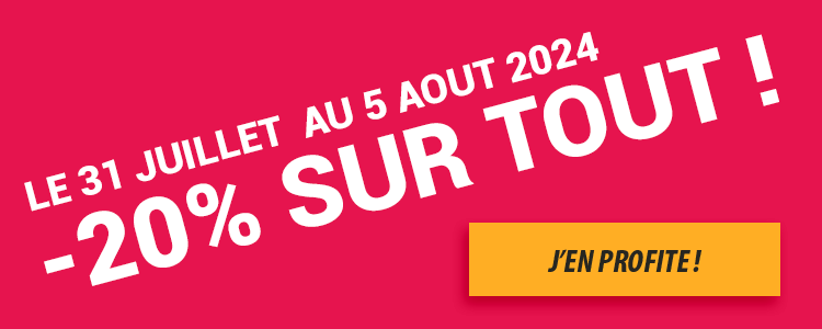 Promo juillet-aout pour ta commande à prix malin